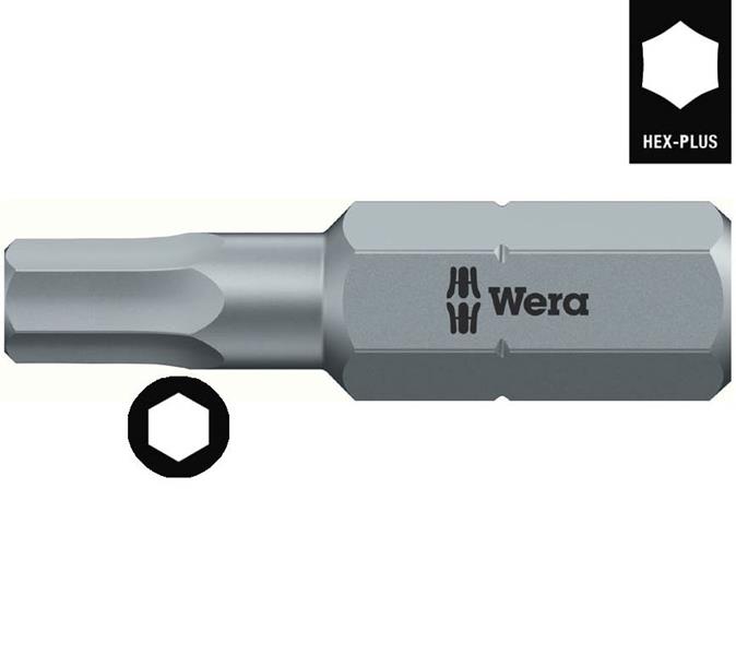 HaWe Innensechskant-Bits – 2 Stück, 3 Mm X 25 Mm, Qualitätswerkzeug Aus Deutschland