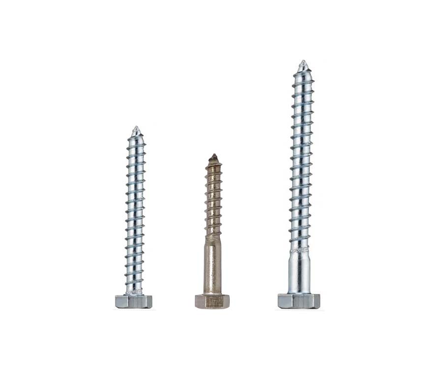 Sechskantholzschrauben